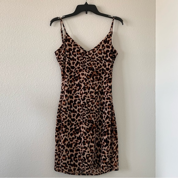 Madison and Berkeley Cowl Back Midi Dress - Picture 2 of 3